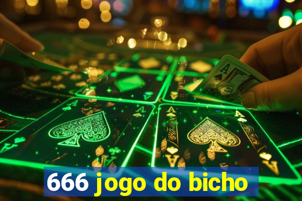 666 jogo do bicho